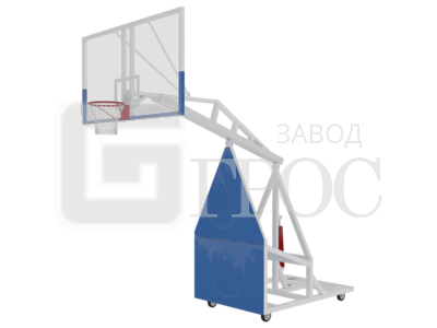 Стойка баскетбольная мобильная с выносом щита 1,6м - изображение для сайта об Оренбурге